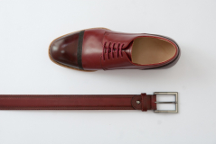 Stiched Derby Shoes by Scarpatini