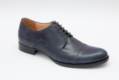 Punched Derby Shoes by Scarpatini