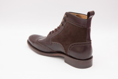 Full Brogue Wingtip Boots by Scarpatini