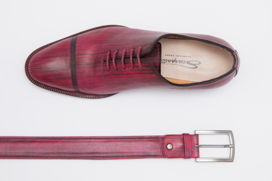 Handpainted Oxford Shoes by Scarpatini